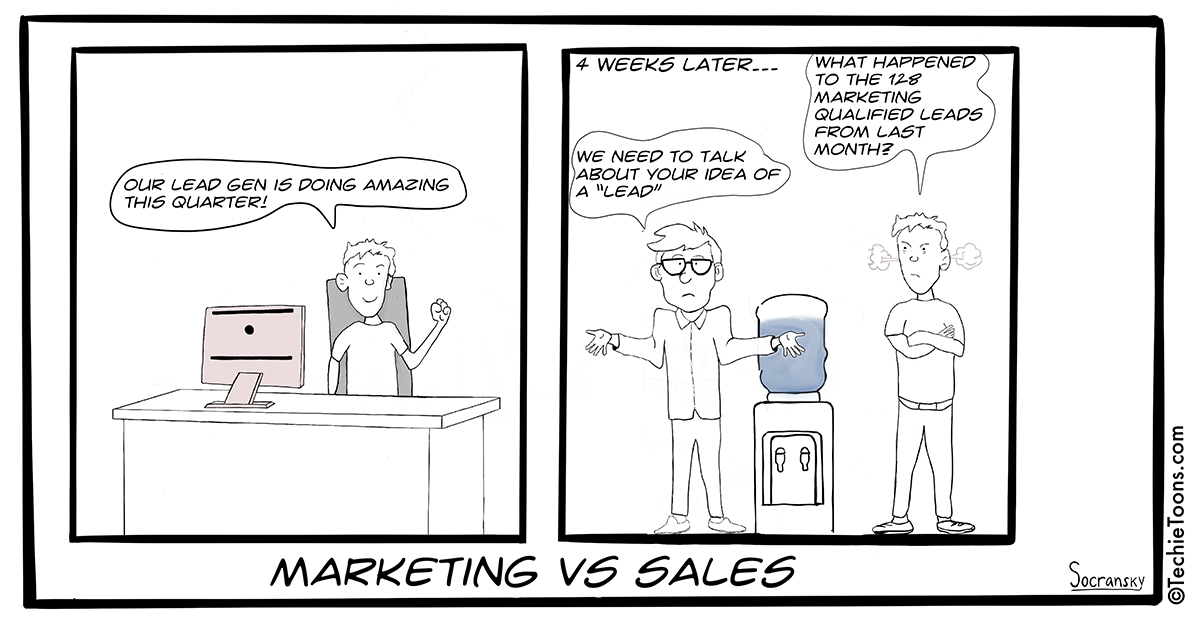 You are currently viewing Marketing vs Sales