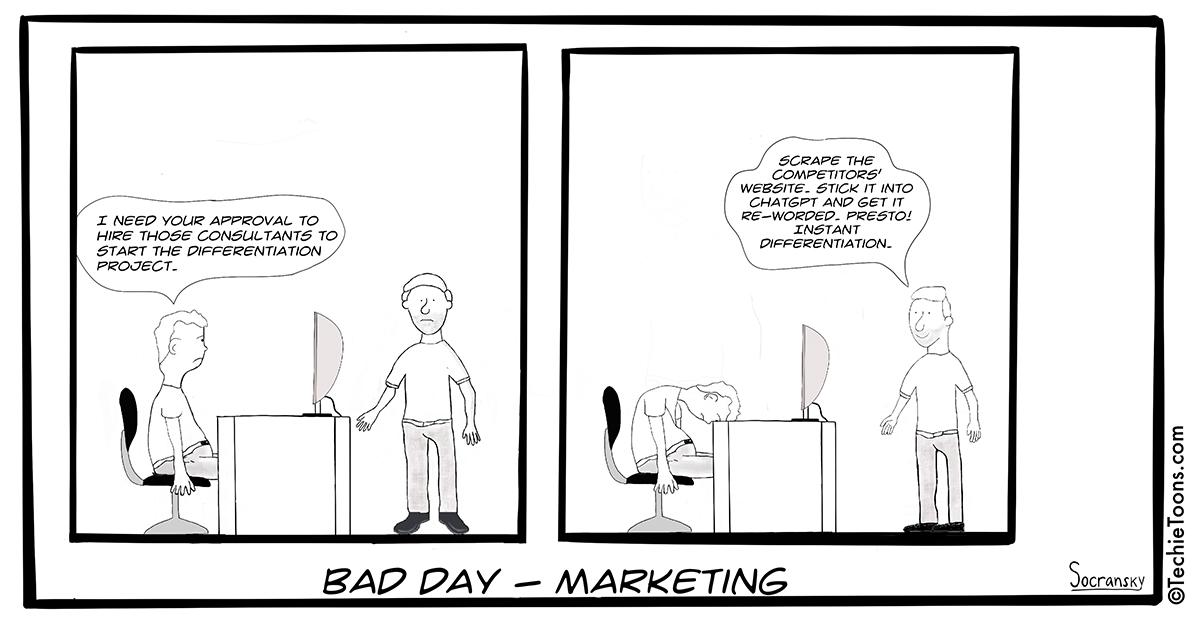 Read more about the article Bad Day in Marketing